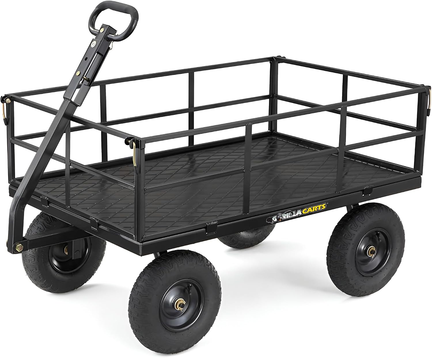 1,200 lb Steel Mesh Utility Cart