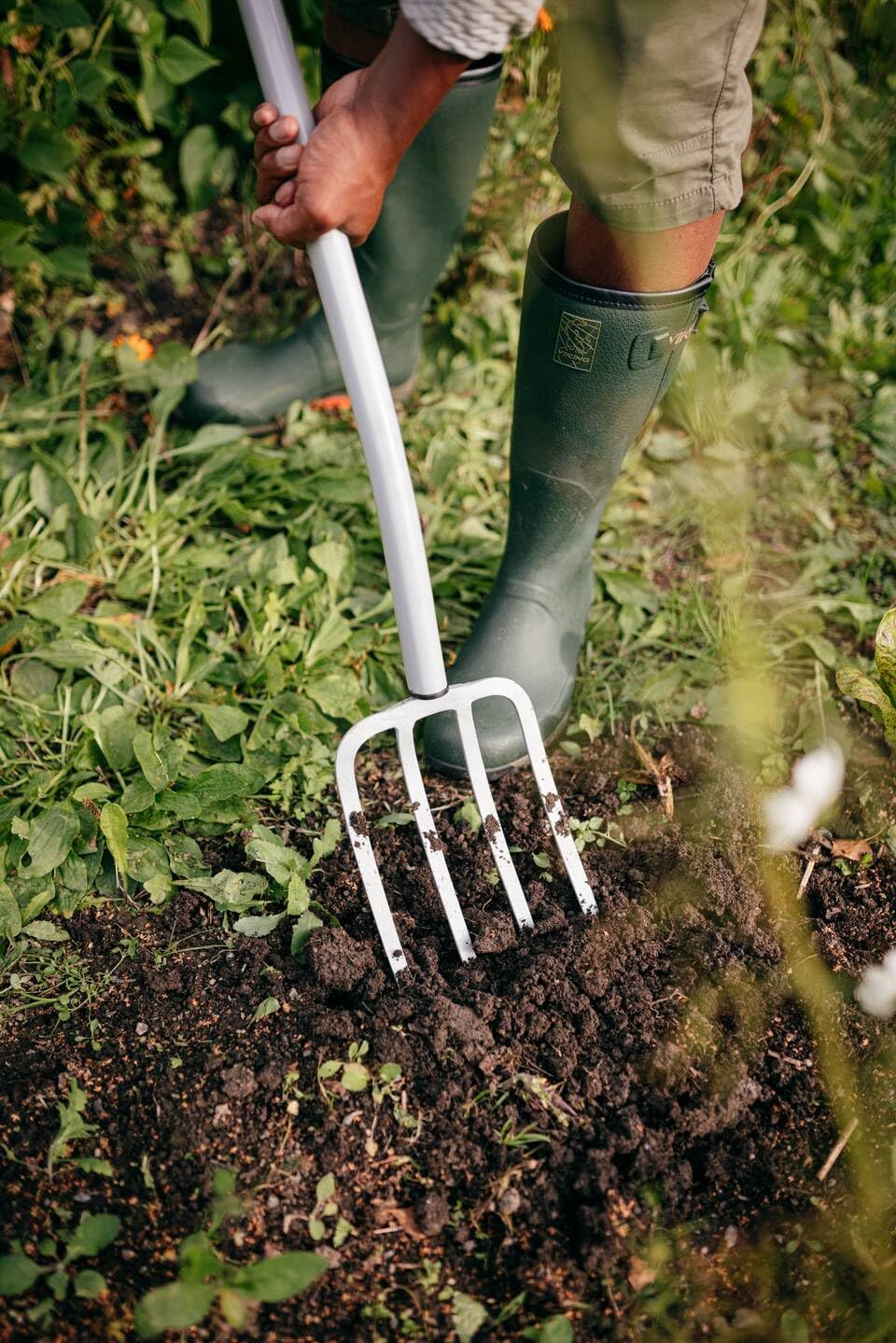 Fiskars Telescopic Spade Fork