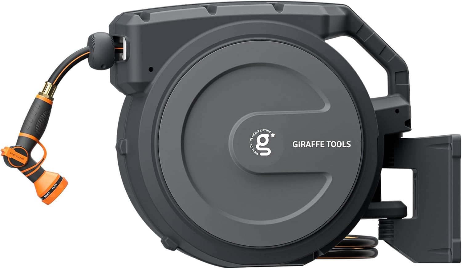 Giraffe Tools Retractable Garden Hose Reel