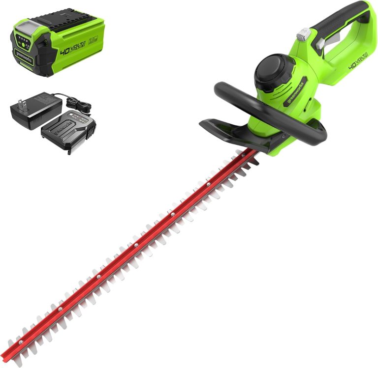 Greenworks 40V 24" Cordless Hedge Trimmer