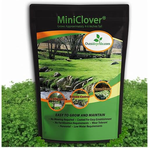 Outsidepride Perennial White MiniClover Seed