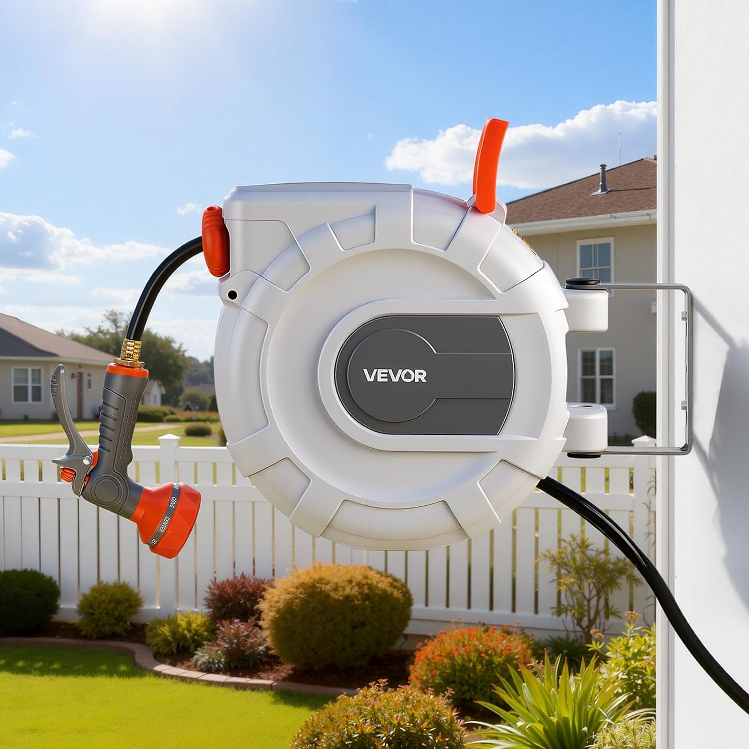 VEVOR Retractable Garden Hose Reel
