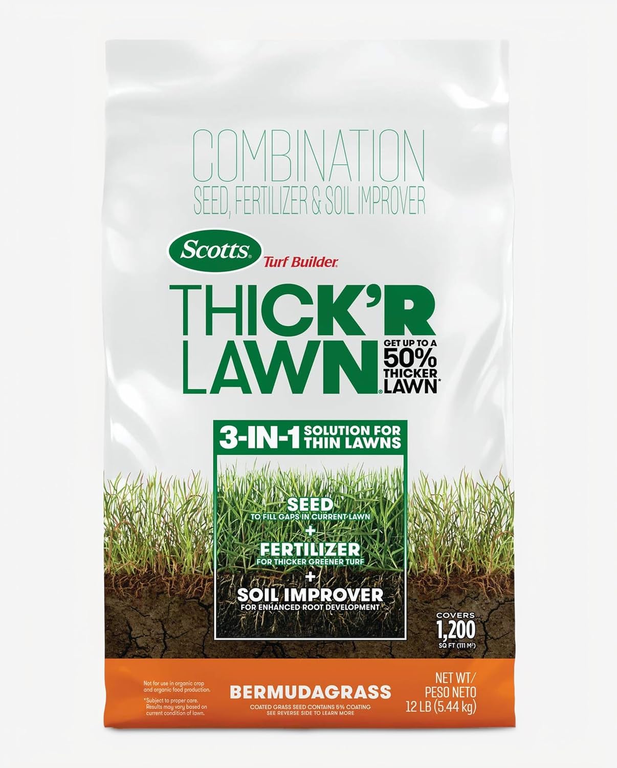 scotts Turf Builder Thick'R Lawn Bermudagrass